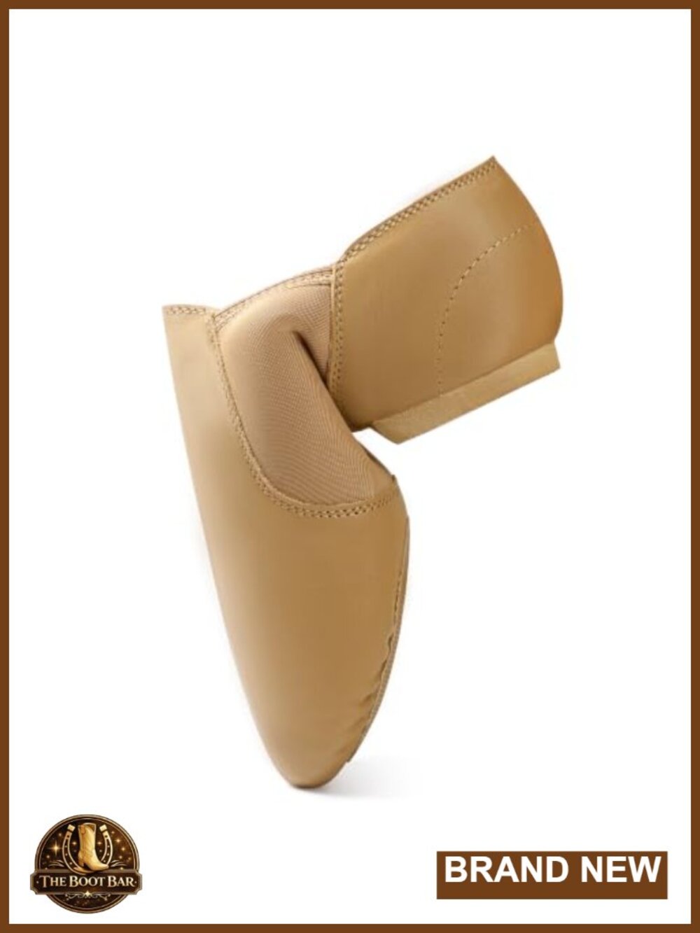 Dynadans Women's Leather Slip-on Jazz Shoe
